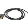 Kabel adapter HDMI Highspeed 1.3 Typ HDMI A/DVI-D(18+1), M/M czarny 2m AK-330300-020-S