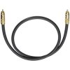 Oehlbach 204504 NF 214 Sub RCA Subwoofer Cable 4m Anthracite Gold Plated