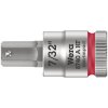 Wera 05003387001 8740 A HF Zyklop In-Hex 1/4" Bit-Socket 7/32" x 28mm