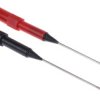 Próbnik, typ końcówki: Iglica, rozmiar: 1mm, <30V rms, 10A, Czarny/czerwony, Stal