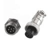 GX12 Industrial Aviation Connector Set - Plug & Socket