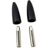 Testboy 97316000 Test Probe Set Black/Silver Screwable test tips