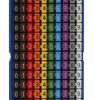 Oznaczniki kabli Zatrzask HellermannTyton zakres 2.8 → 3.8mm ilość 200