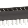 Listwa stykowa PCB 28-pinowe DF11 raster: 2 mm Prosty 2-rzędowe Hirose Otwór przelotowy 250V W osłonie