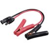 TRU COMPONENTS TC-12195648 Solar Connector to Battery Clips Black Red 2 pcs