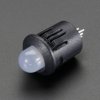 8mm Plastic Bevel LED Holder - Pack of 5 [discontinued]