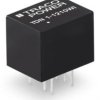 DC converter, 18-75 VDC, 1 W, 1 output, 3.3 VDC, 75 % efficiency, TDN 1-4810WI