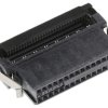 Złącze IDC 30-pinowe 2-rzędowe raster: 1.27mm Żeński Montaż na kablu TE Connectivity
