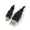 Przewód miniUSB B - A 2.0 Lanberg 1,8m - czarny