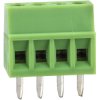 TruConnect 2.54mm Low Profile 4 Way Terminal Block