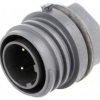 Złącze okrągłe gniazdo męskie PIN: 3 18A 600V EXPlora IP68 EXP-0931/03/P