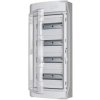 Rozdzielnica obudowa modułowa natynkowa 4x12 drzwi transparentne 715x310x150mm IP65 NEPTUN 7270012 F-TRONIC
