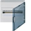 Rozdzielnica natynkowa 18 modułowa 1x18M drzwi transparentne IP40 vega VB118TB HAGER