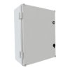 Uni-1 obudowa UNIbox z płytą montażową i zamkiem z kluczem IP65 E-P 43.1