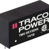 DC converter, 10.8-13.2 VDC, 1 W, 2 outputs, ±12 VDC, 78 % efficiency, TMV 1212DHI