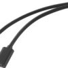Renkforce Kabel USB USB 3.2 Gen2x2 Złącze męskie USB-C®, Złącze żeńskie USB-C® 1.00 m czarny płaszcz z PVC RF-4755220