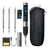 HS-02B precyzyjna lutownica cyfrowa 100W USB QC PD FNIRSI + 3 groty HS02