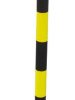 Słupek Słupek odgradzający Ø 50mm wysokość bariery 1m Czarny, żółty