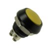 Przełącznik; przyciskowy; GQ12B-10/A-Y; OFF-(ON); 1 tor; bez podświetlenia; monostabilny; na panel; 2A; 36V DC; 12mm; IP65; Onpo