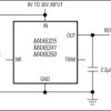 1ppm/°C, Low-Noise, +2.5V/+4.096V/+5V Voltage References