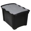 Skrzynka do przechowywania Czarny, szary szerokość 595mm 60L L odpowietrzany Nie RS PRO PP