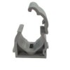 Uchwyt zamknięty do rur 22mm szary UZ 22 68427 /100szt./
