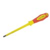 Faithfull FAISDVDE65 VDE Soft Grip Screwdriver Parallel Slotted Tip 6.5 x 150mm