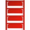 PA device marker, (L x W) 60 x 15 mm, red, 40 pcs, 1288340000