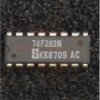 74F283N 4-bit binary full adders with fast carry - Signetics