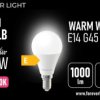 Żarówka LED E14 G45 8.5W 1000lm 3000K klasa E Forever Light