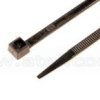 Opaski kablowe odporne na UV, 3,6x140mm, czarne, 100szt
