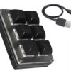 Bezprzewodowa klawiatura 6-klawiszowa USB 2.4G Bluetooth z edycją klawiszy