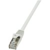 LogiLink CP1032D RJ45 Patch Cable CAT 5e SF/UTP 1.00m Grey 1pc