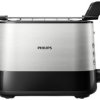 Philips Home HD2639/90 Toster srebrny, czarny