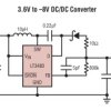 Inverting Micropower DC/DC Converters with Schottky