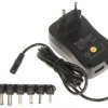 Zasilacz wtyczkowy uniwersalny 3-12V/2A/BL USB