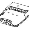 Molex 1042391430 Gniazdo karty pamięci, piny: 14, 500 mA, 1 szt.