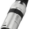 Złącze XLR Monacor XLR-207P/SW 0347800, 1 szt.
