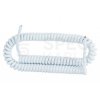 Przewód OMY spiralny 3x1mm2 kabel 05VVH8-F biały 1,45m / 10m