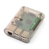 Obudowa Raspberry Pi Model 3B+/3B/2B Simple Plus - smoky white