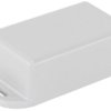 PC miniature enclosure, (L x W x H) 35 x 60 x 22 mm, light gray (RAL 7035), IP68, 1551WHFLGY
