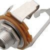 Gniazdo Jack 6.3 stereo - montażowe