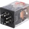Przekaźnik: elektromagnetyczny DPDT Ucewki: 24VAC 10A/250VAC MKS2PI AC24