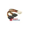 Przejście MOLEX-2xSATA zasilanie podzespół komputerowy