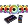 Gelid RF-RGB-MP-02 Amber 8 PRO Fan Controller Bundle with RGB Lighting Control