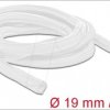 20700 Braided Sleeving self-closing 2 m x 19 mm white