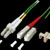 O0323.3OM5 Duplex jumper LC-SC 50/125µ, OM5, lime green, 3m