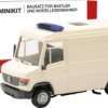 Herpa 013949 H0 Model pojazdu uprzywilejowanego Mercedes Benz Ambulans Vario, biały