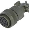 Złącze Okrągłe Rozmiar 18 Ms/Ds Stop Aluminium Ds3106f 18-1S
