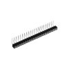 W & P Products 257-002-3-50-00-6 SIL Socket 1 Row 2 Pins Round/Square Pins